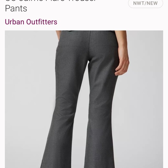 NWTGray work pants with a flared leg - Picture 5 of 9